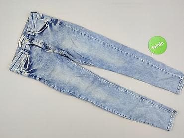 dungarees: Skinny, Jeansy damskie, rozmiar S — 2