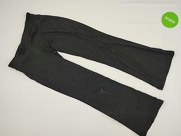 leginsy push up: Czarne damskie spodnie/legginsy typu flare - Fason: dopasowane u — 2