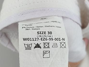 biała: Guess, Spodnie materiałowe damskie, rozmiar M — 6