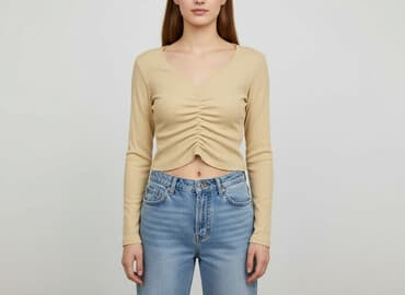 bluzka kicia kocia 98: Sinsay, Top damski, rozmiar L — 6