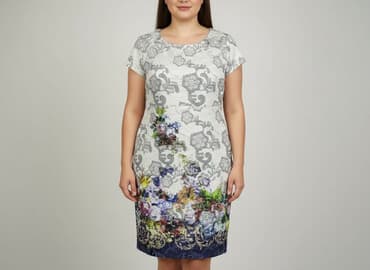 sukienki wieczorowa viola piekut: Vanilia, Sukienka damska, rozmiar 2XL — 1