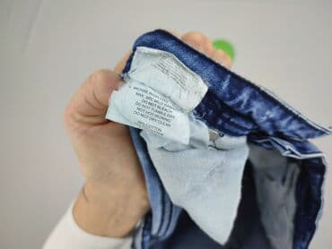 jeansy plus size wysoki stan: FB Sister, Jeansy damskie, M — 6