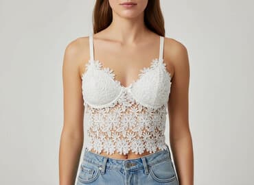 gorsetowe bluzki: Top damski, rozmiar One size — 5