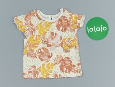 krotkie skarpety reserved: Koszulka, Primark, 1-3 m, stan - Idealny — 2
