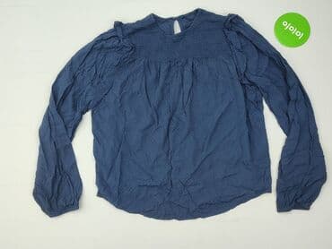 modne bluzki z bufiastymi rękawami: Bluzka damska, rozmiar M — 2