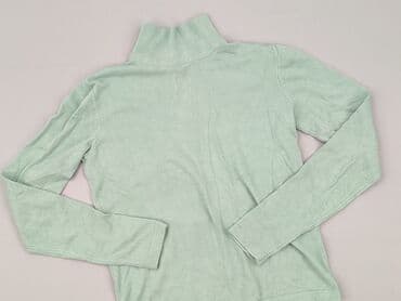 sweter butelkowa zieleń reserved: Golf damski, rozmiar S — 1