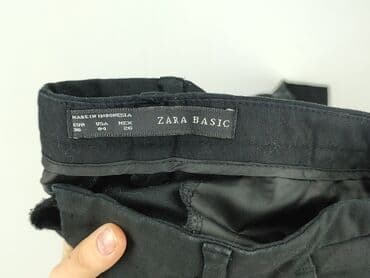 zara woskowane spodnie: Zara, Material trousers for women, size S (EU 36) — 4