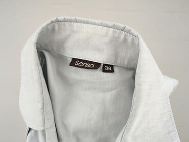 niebieska bluzki koszulowe: Сорочка жіноча, розмір M — 5