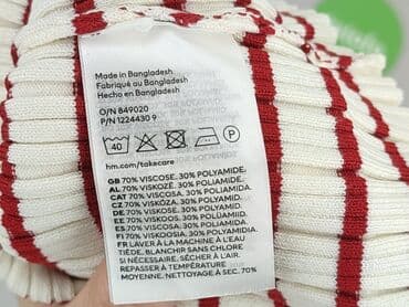 bluzki w paski mango: H&M, Футболка жіноча, розмір M — 5