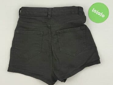 spodenki jeansowe z wysokim stanem pull and bear: Bershka, Szorty damskie, rozmiar S — 3