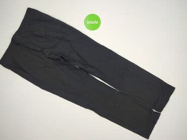 długie spodnie damskie dla wysokich: Spodnie materiałowe damskie, rozmiar L — 3