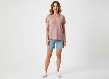 shein czarne bluzki: Shein, Bluzka damska, rozmiar M — 6