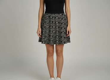 satynowe spódnice mini: Spódnica damska, rozmiar S — 1