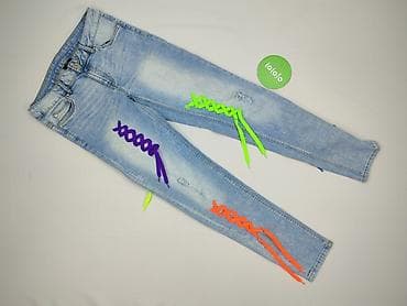 bluzy monnari wyprzedaż: Spodnie jeansowe, 14 lat, 164, stan - Bardzo dobry — 2