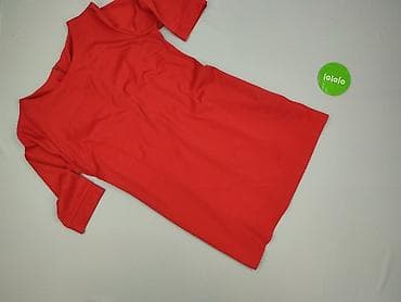 czerwone sukienki plus size: Sukienka damska, rozmiar L — 2