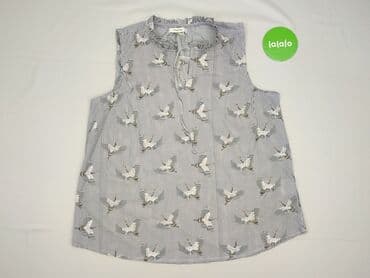 bluzka z piórami przy rękawach: ChaCha, Women's blouse, size XL — 3