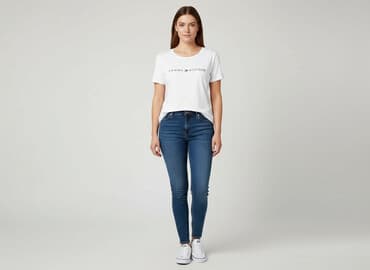koszulki bez rękawów damskie tommy hilfiger: Tommy Hilfiger, T-shirt damski, rozmiar XL — 1