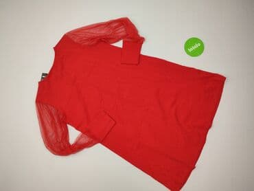 sukienki czerwone midi: Sukienka damska, rozmiar S — 4