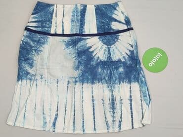 niebieska spódnice plisowane: Spódnica damska, M — 3