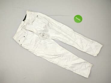 spodnie woskowane białe: Chasin', Jeans for men, size S — 2