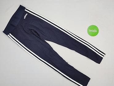granatowe dresy h: Adidas, Legginsy Sportowe damskie, rozmiar XS — 2
