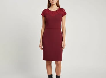 elegancka sukienki dla 50 latki na wesele: Sukienka damska, rozmiar S — 1