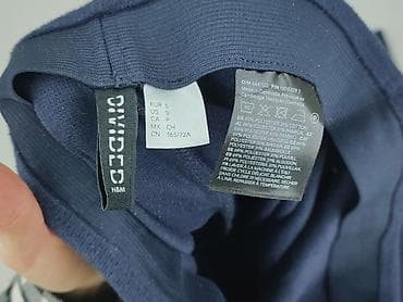 hm biale trampki: H&M Divided, Spodnie materiałowe damskie, rozmiar S — 4