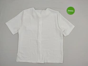 biała jedwabna bluzka damska: Bluzka damska, rozmiar XL — 3