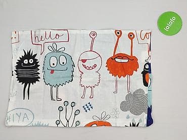 kawaii: Dwustronna poszewka/poszwa dziecięca z nadrukiem „wesołe potworki”. - — 2