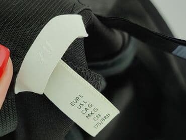 woskowane legginsy z wysokim stanem zara: H&M, 3/4 Trousers for women, size L (EU 40) — 4