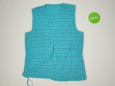 tanie swetry secondhand: Hand Knitted, Kamizelka damska, rozmiar 2XL — 2