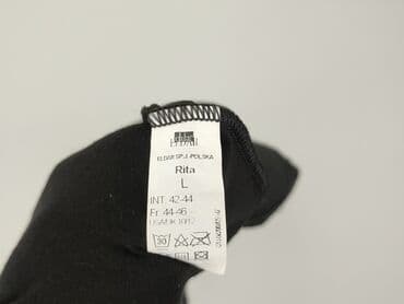 bluzki basic czarne: Eldar, Bluzka damska, L — 4