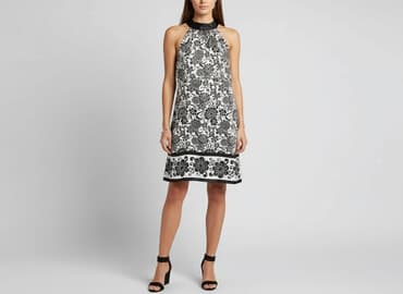 czarne luźne sukienki: Sukienka damska, rozmiar One size — 7