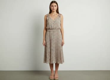 zwiewna sukienki na wesele maxi: Reserved, Sukienka damska, rozmiar M — 6