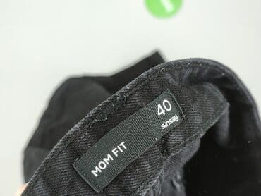 relaxed mom fit jeans: Jeansy damskie, rozmiar M — 4