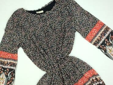 prosta sukienka z bufiastymi rękawami: Women`s dress, size M — 2