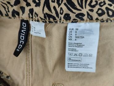 legginsy damskie w panterkę: H&M Divided, Legginsy rozmiar M — 4