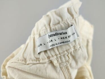 stradivarius cargo: Stradivarius, Material trousers for women, size L — 5