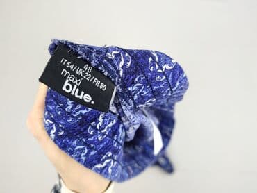 sukienki dla puszystych z dużym brzuchem: Blue, Spodnie materiałowe damskie, 4XL — 4
