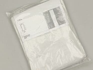 zasłony lidl: IKEA LILL – zestaw 2 firanek, białe, lekkie i prześwitujące - Model — 1