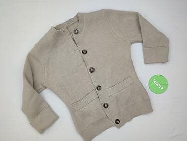beżowy kardigan damski: Cardigan, Kardigan damski, rozmiar 5XL — 2