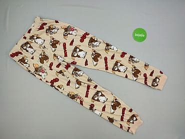 winylowe spodnie pull and bear: Spodnie dresowe damskie, rozmiar S — 3