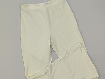 białe platformy: Spodnie materiałowe damskie, rozmiar S — 1