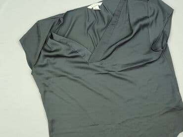 szara bluzka h m: H&M, Bluzka damska, rozmiar L — 1