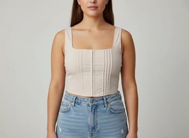 bluzki na ramiączkach plus size: Boohoo, Top damski, rozmiar 3XL — 1