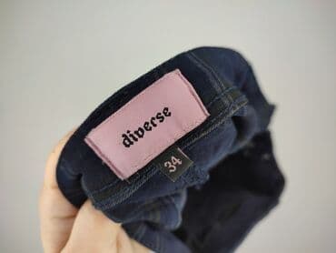 diverse jeansy damskie: Diverse, Spodnie materiałowe damskie, rozmiar XS — 4