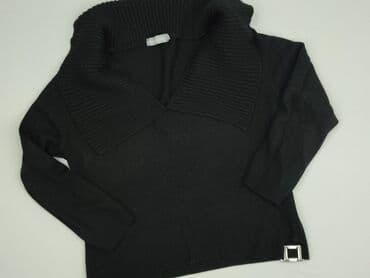 sweter z chokerem: Sweter damski, rozmiar M — 1