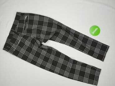 pepco spodnie w krate: Spodnie materiałowe damskie, rozmiar L — 3