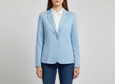 koszulka pod marynarkę damska: Marynarka damska, rozmiar S — 7