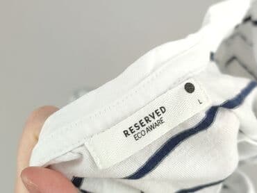 t shirt damski w paski reserved: Reserved, T-shirt damski, rozmiar L — 5
